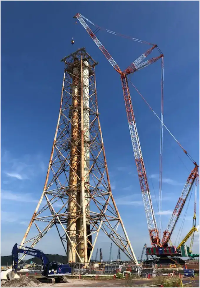 高所鋼構造物工事3